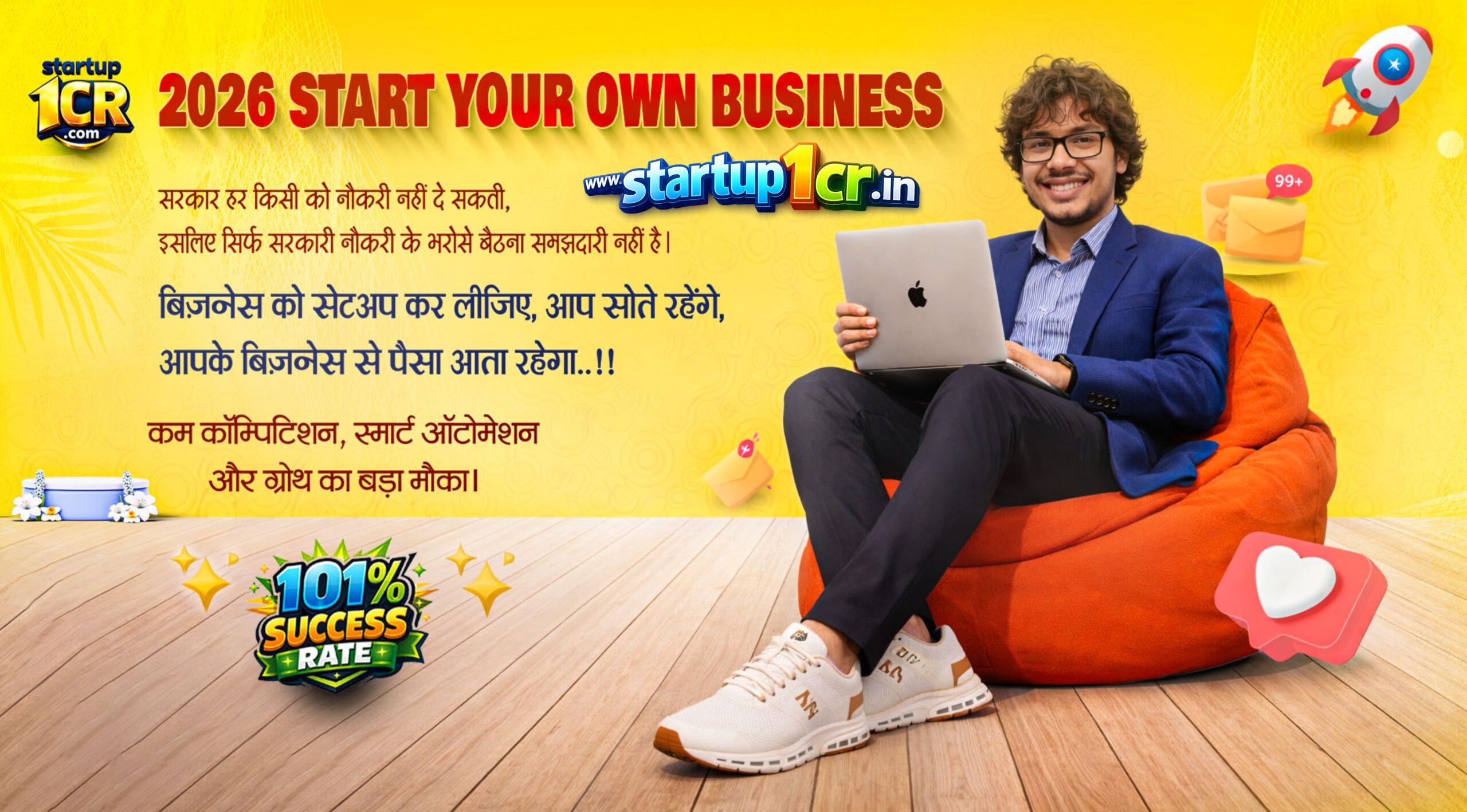 Startup1cr.in – 2026 me online business start karne ka smart digital platform, low competition aur automation ke sath
